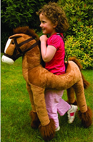 Smallfoot Maxi Cavallo Peluche da Indossare 80x40x90 cm