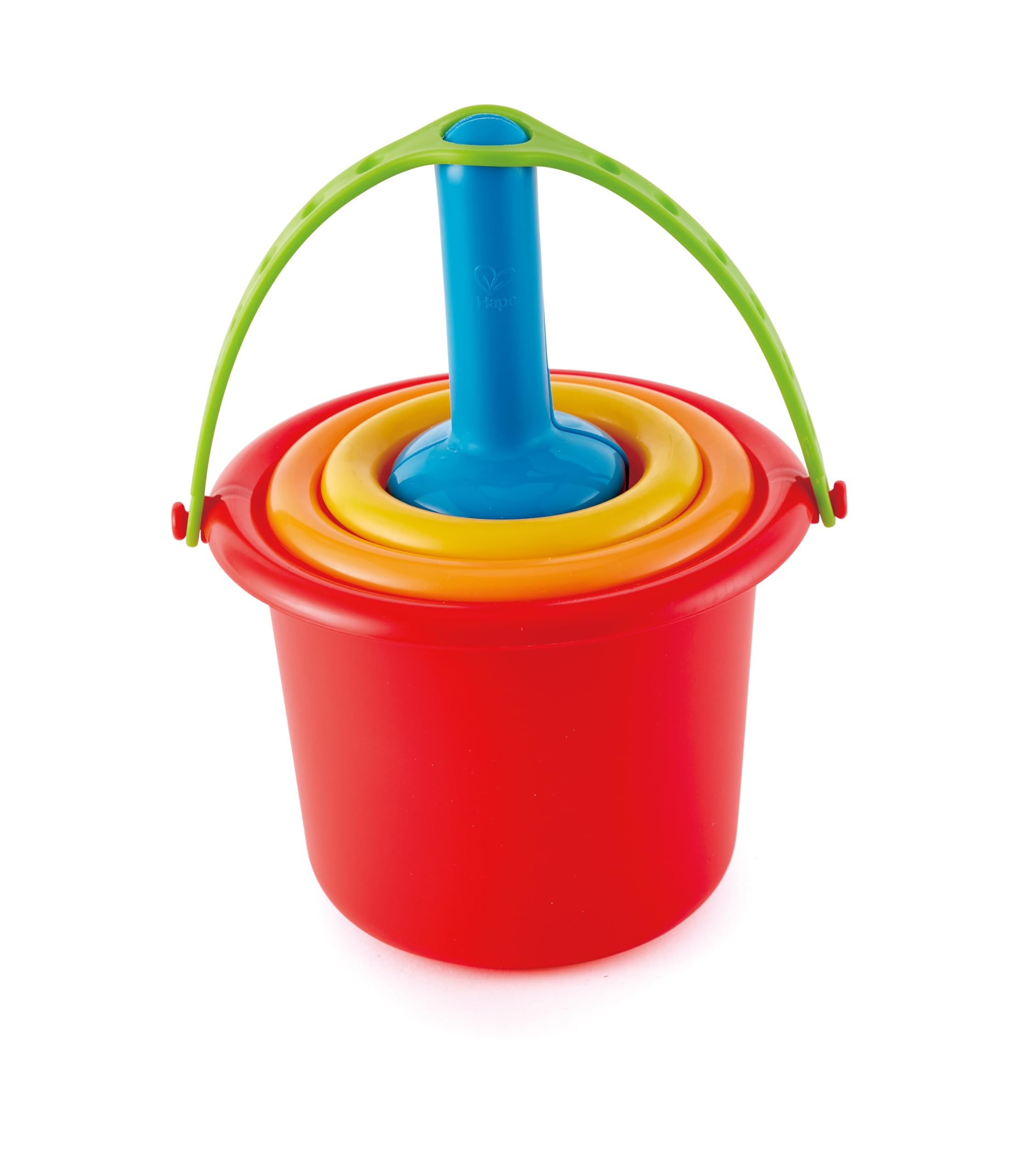 Hape Set Spiaggia 5 in 1 Secchielli e Palette dai 18 Mesi