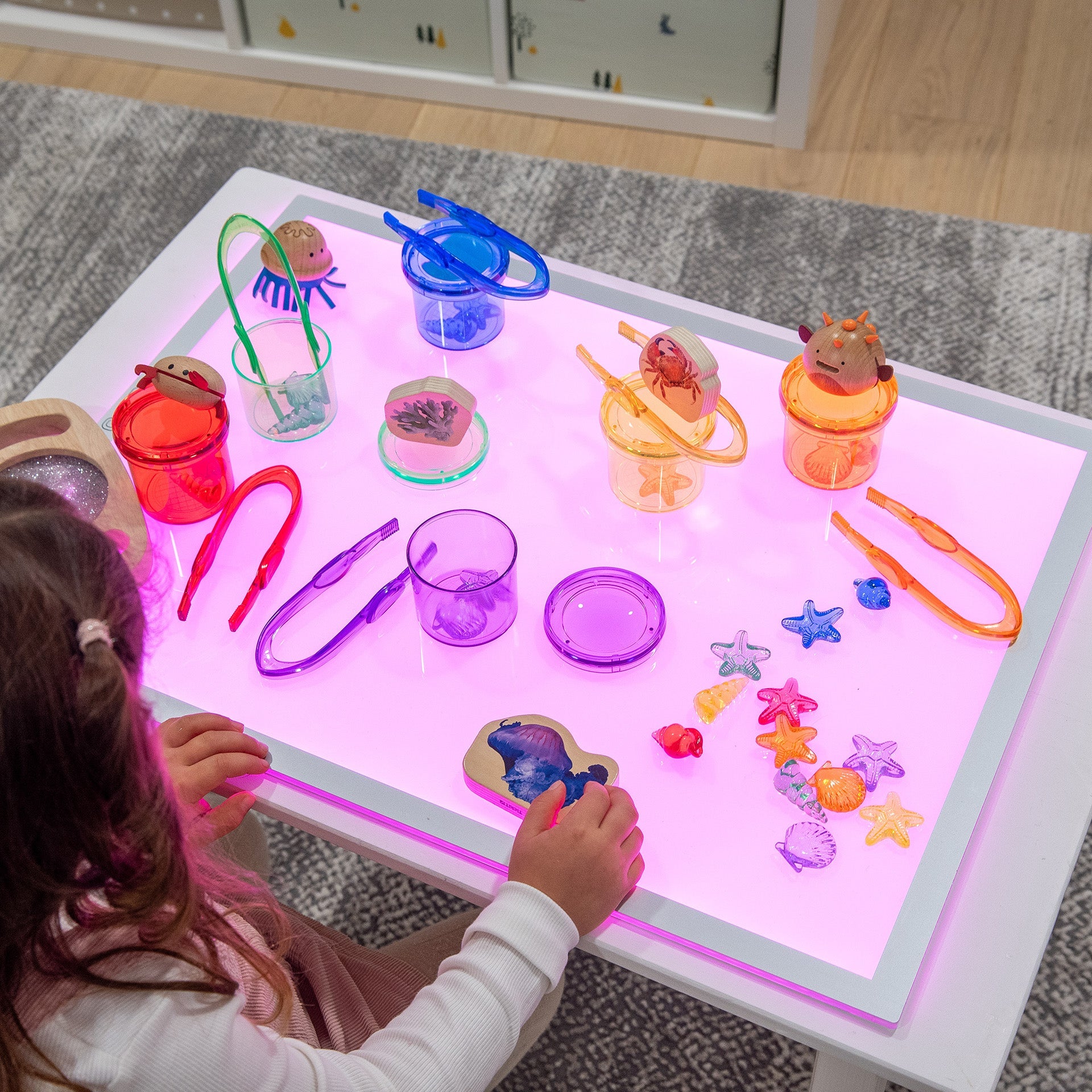 Tickit A2 Colour Changing pannello luminoso con cover