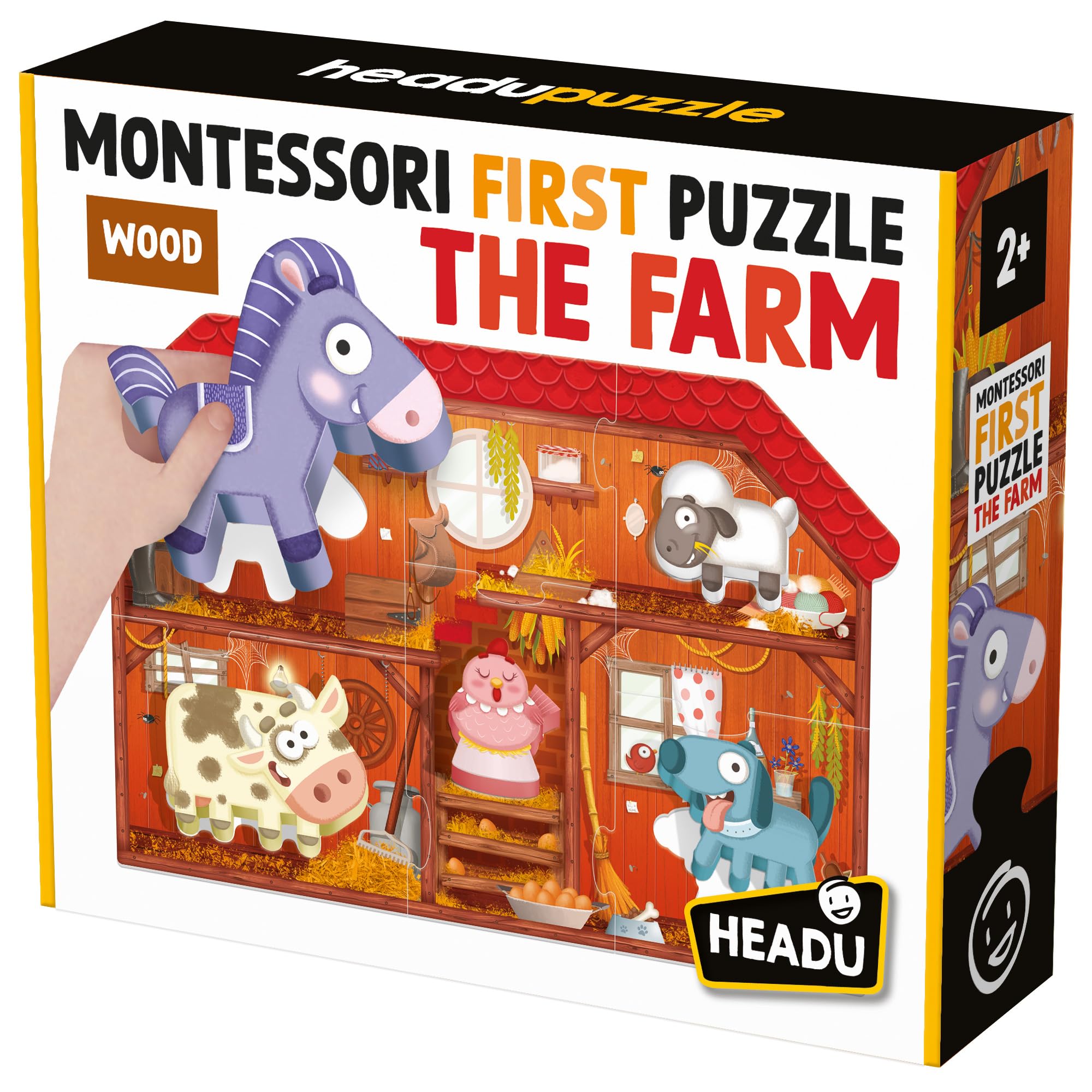 Headu First Puzzle Cappuccetto Rosso puzzle 2-4 anni