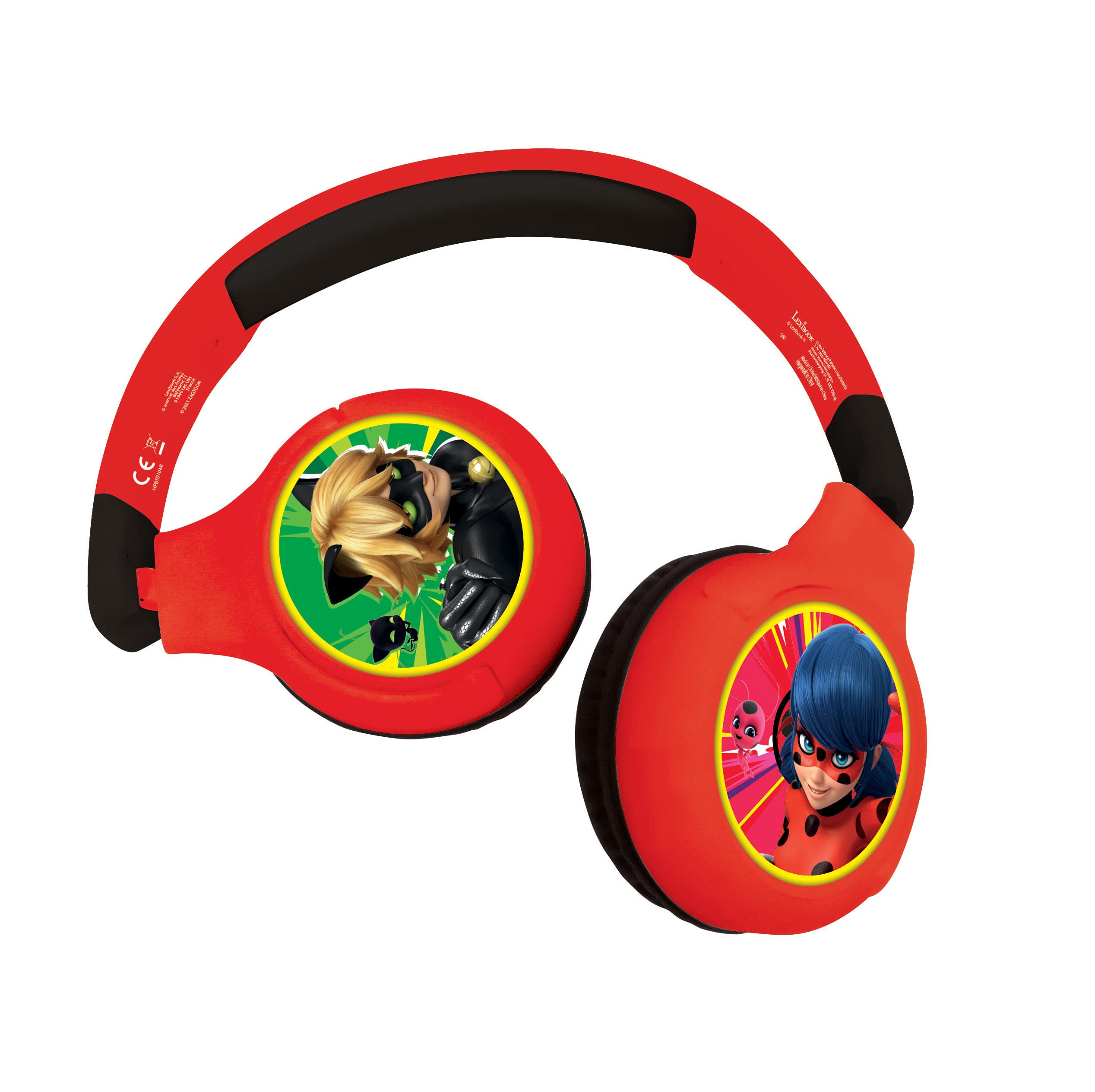Lexibook Acoustix HPBT010S cuffie bluetooth bianche microfono