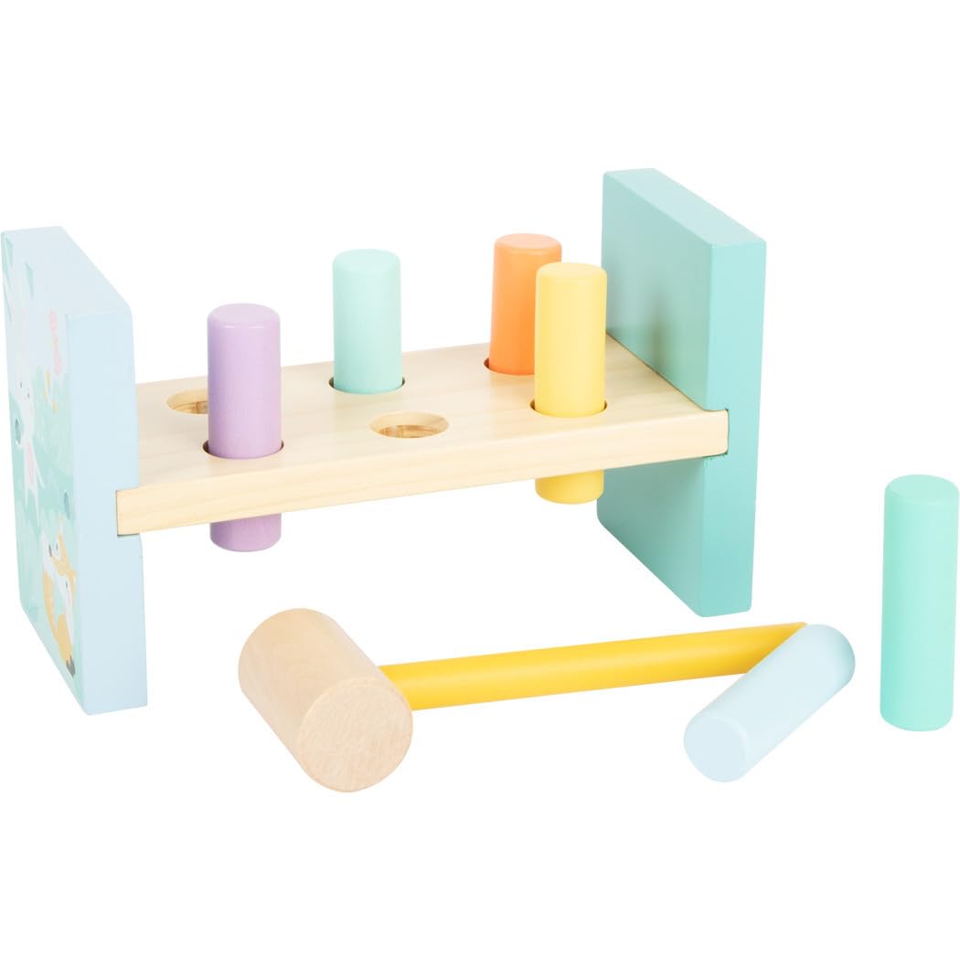 smallfoot Pastello 11722 cubetti costruzioni 50 pezzi legno