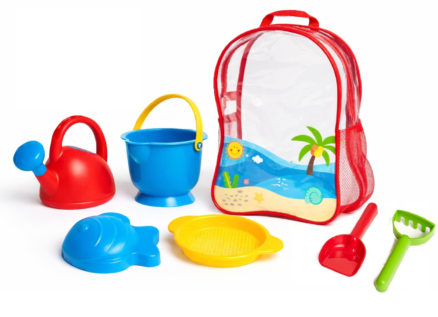 Hape Zaino da Spiaggia set giochi sabbia bambini