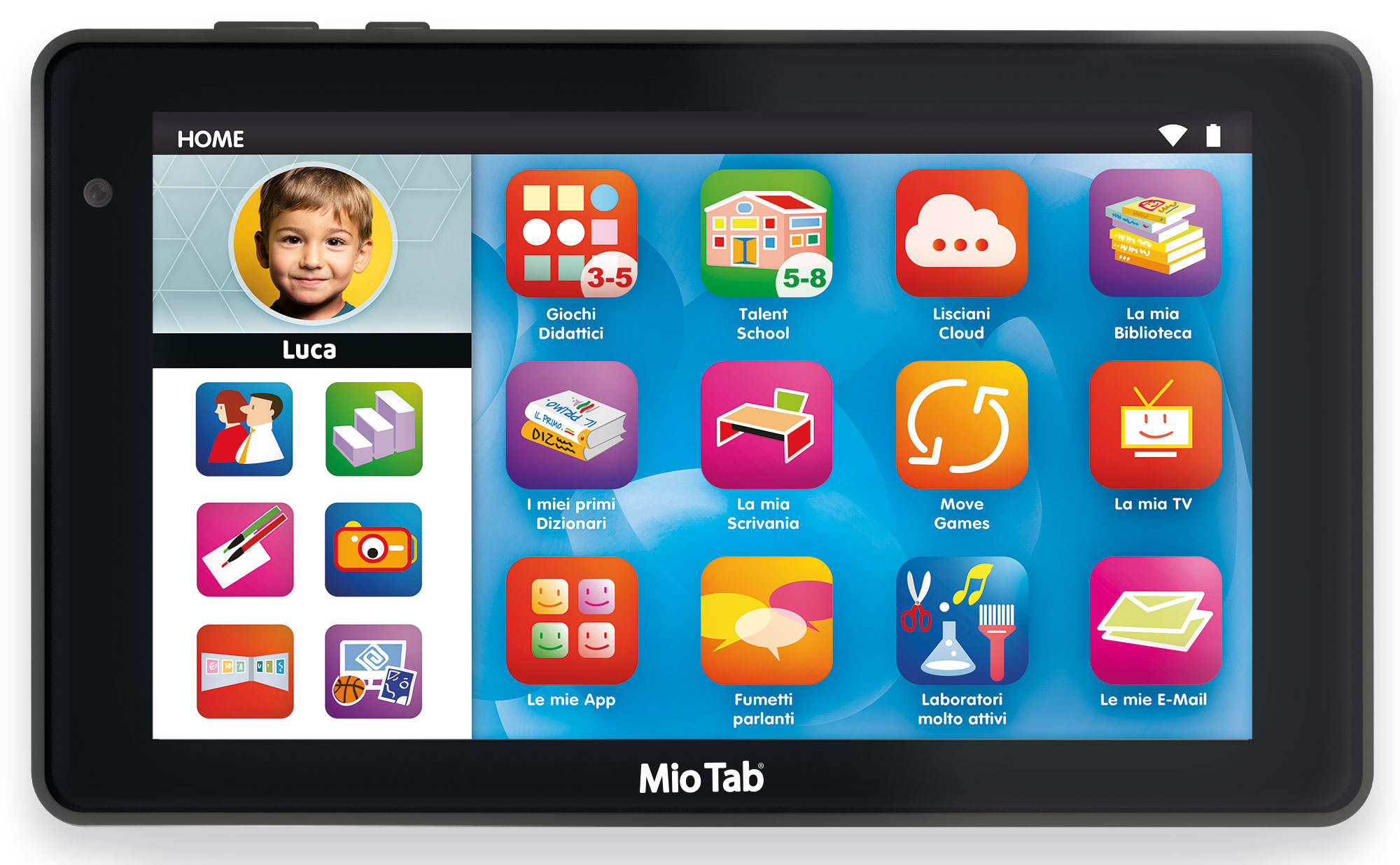 Lisciani Hi Tech Mio Tab 7 Super Pro tablet bambini 300 app