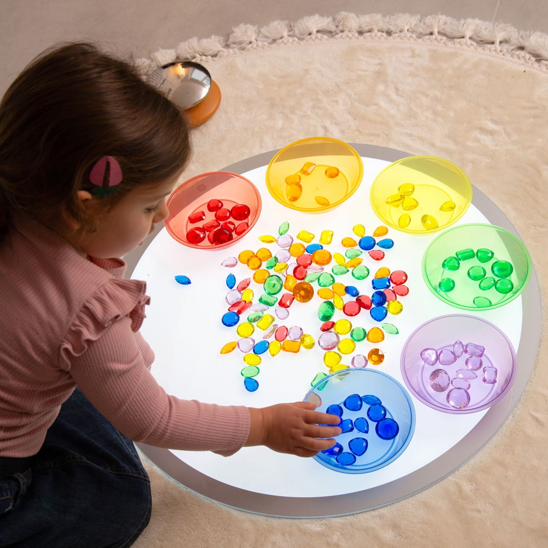 Tickit Translucent Colour Jewels gemme traslucide 144 pz