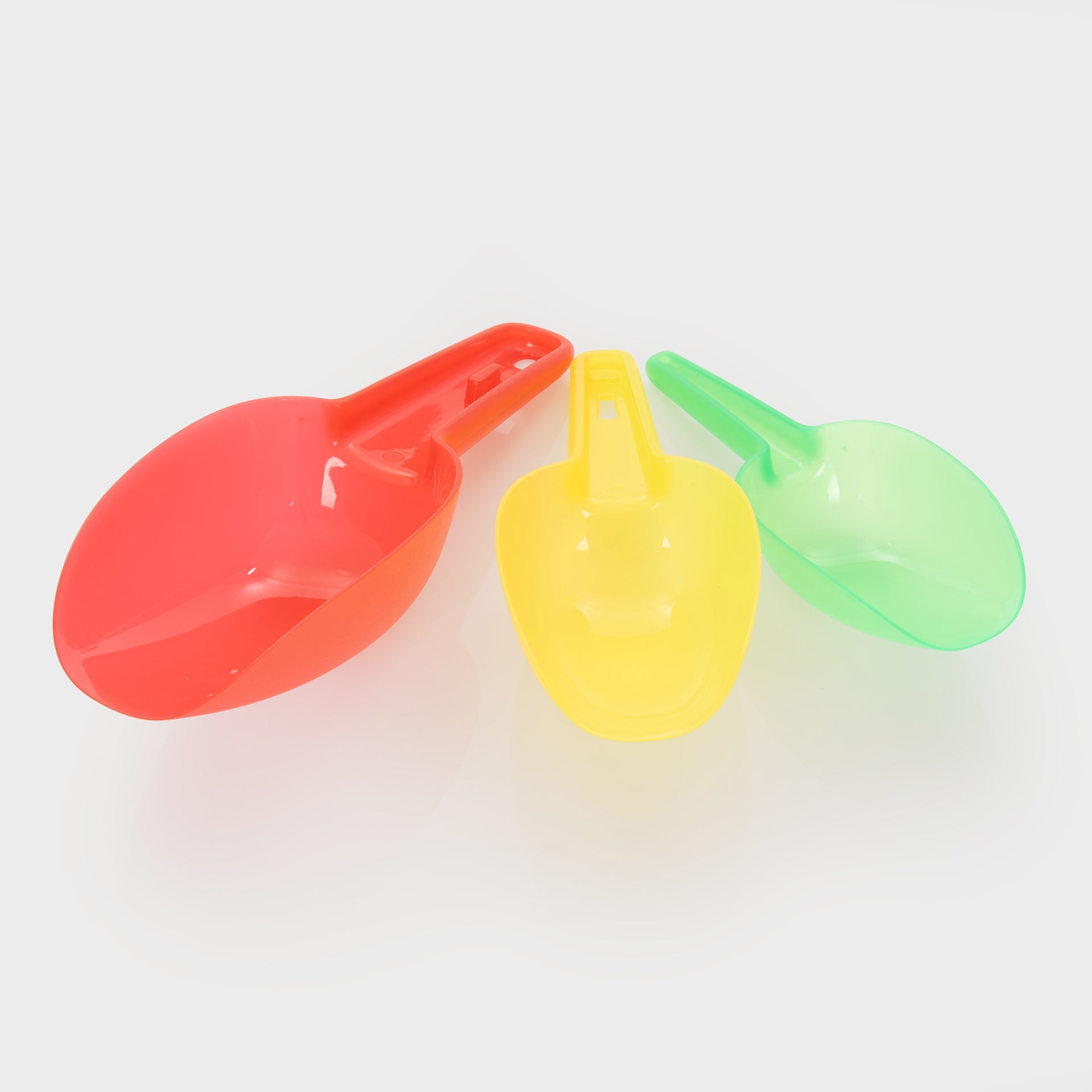 Tickit Translucent Colour Nesting Scoops palette 3 pezzi traslucide