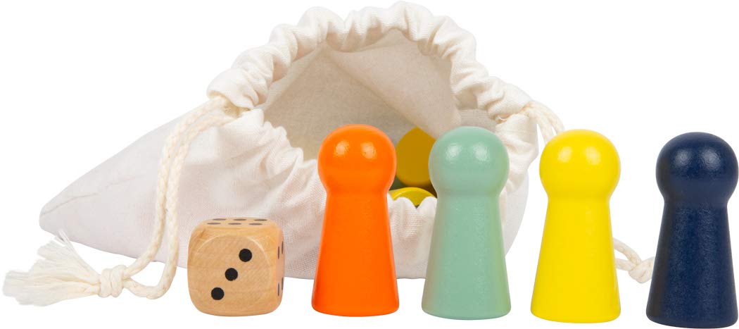 smallfoot Ludo XL 11783 gioco società legno formato grande