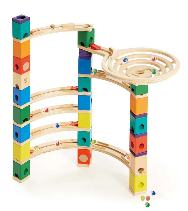 Hape Quadrilla Xcellerator pista biglie legno E6007