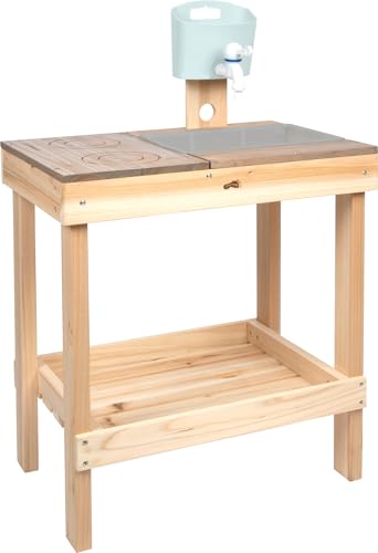 smallfoot 1710 borsa giardinaggio bambini attrezzi legno 3 anni