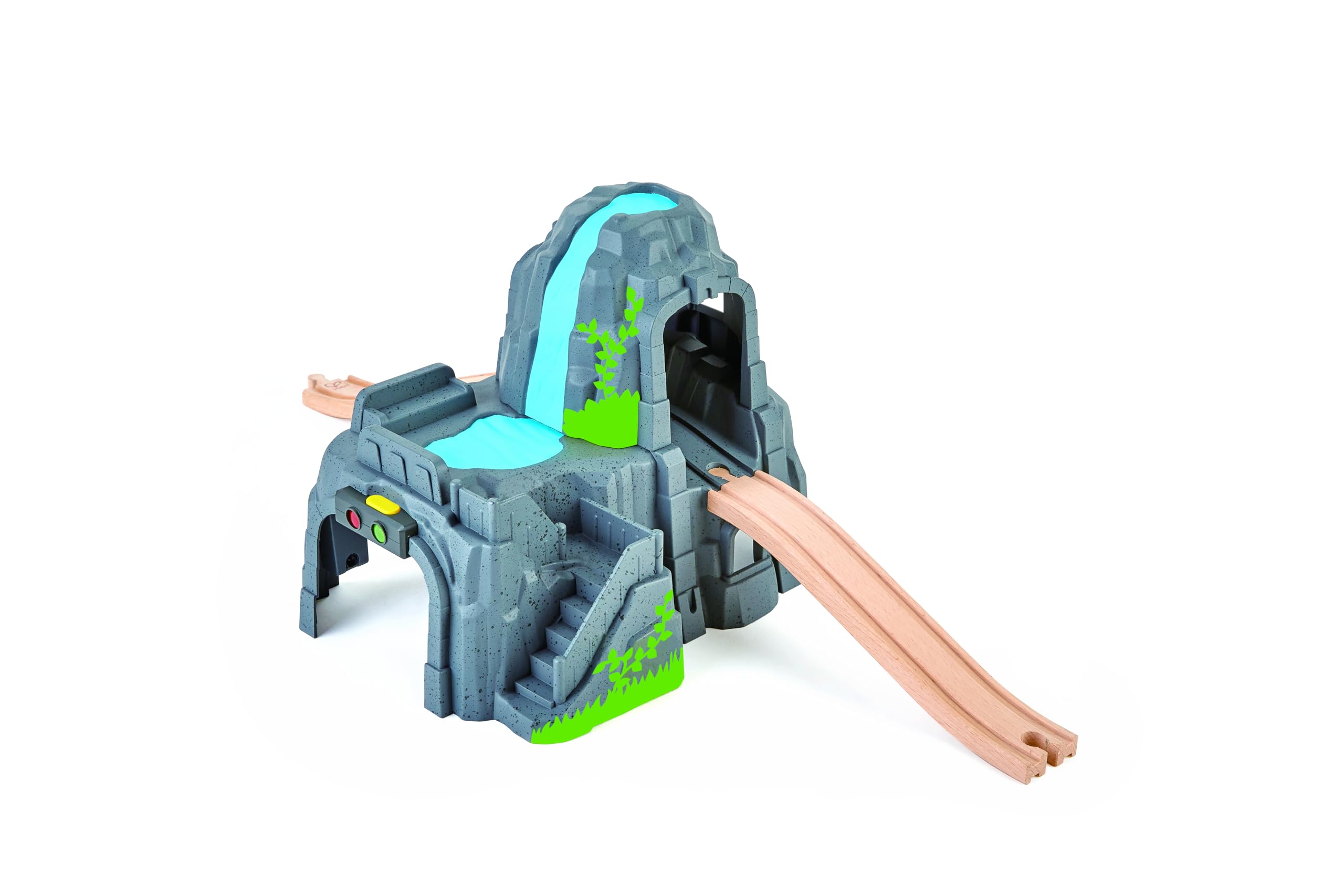 Hape Set Montagna galleria treno legno luci e suoni