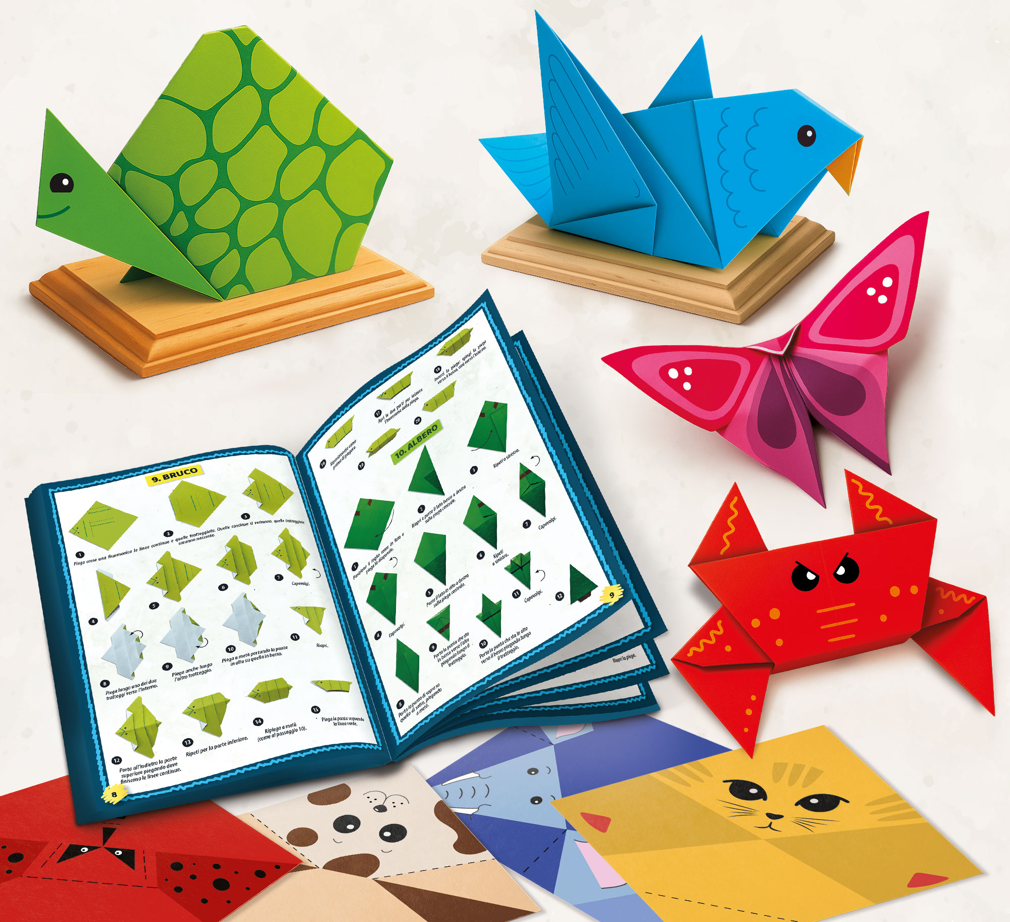 Lisciani I'm a Genius Laboratorio Origami kit 105 fogli