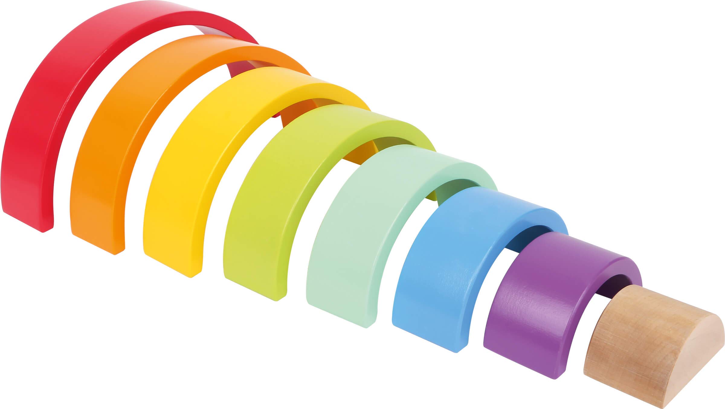 smallfoot Arcobaleno Grande costruzioni legno impilabile