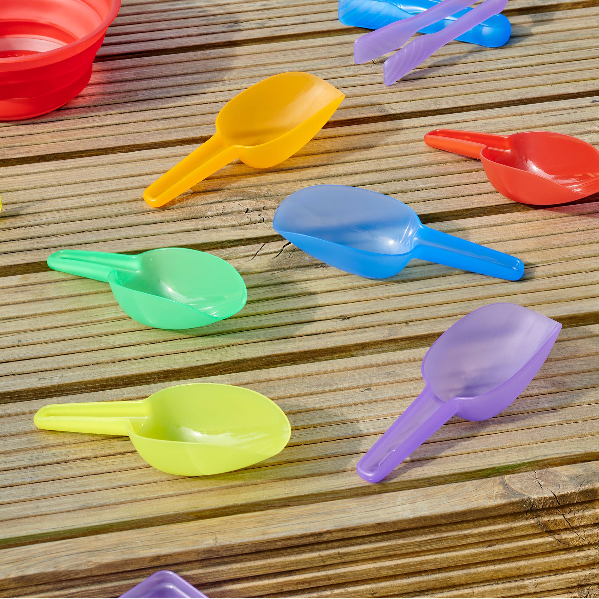 Tickit Translucent Colour Scoops palette 6 pezzi traslucidi
