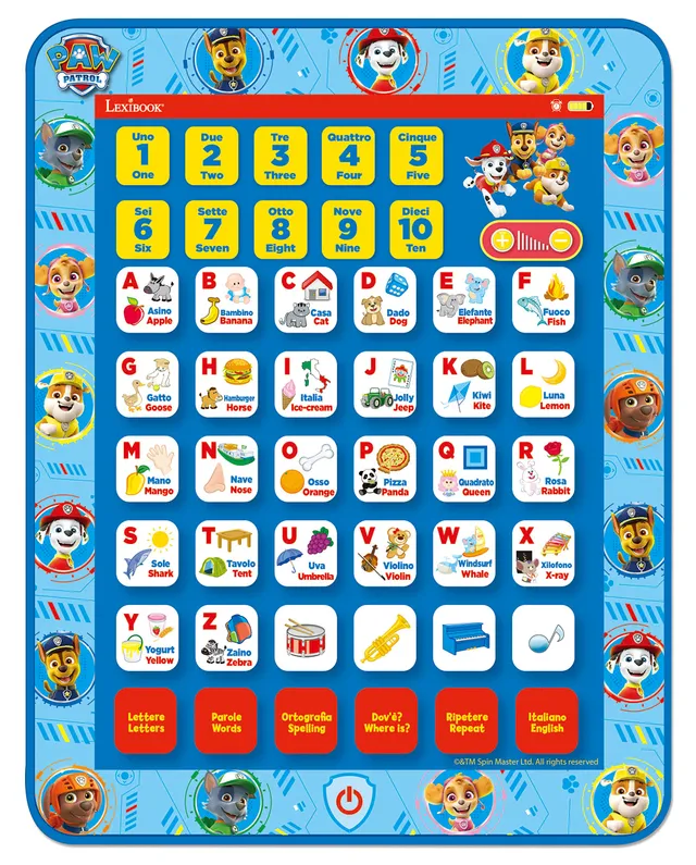 Lexibook Paw Patrol JCPAD002PAi5 tablet bilingue