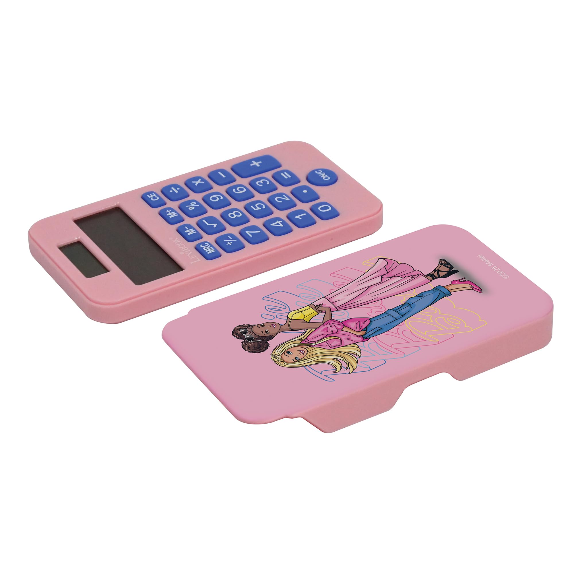 Lexibook Barbie calcolatrice tascabile solare rosa