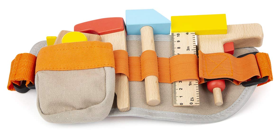 small foot 11587 Cintura Porta Attrezzi Bambini con Trapano