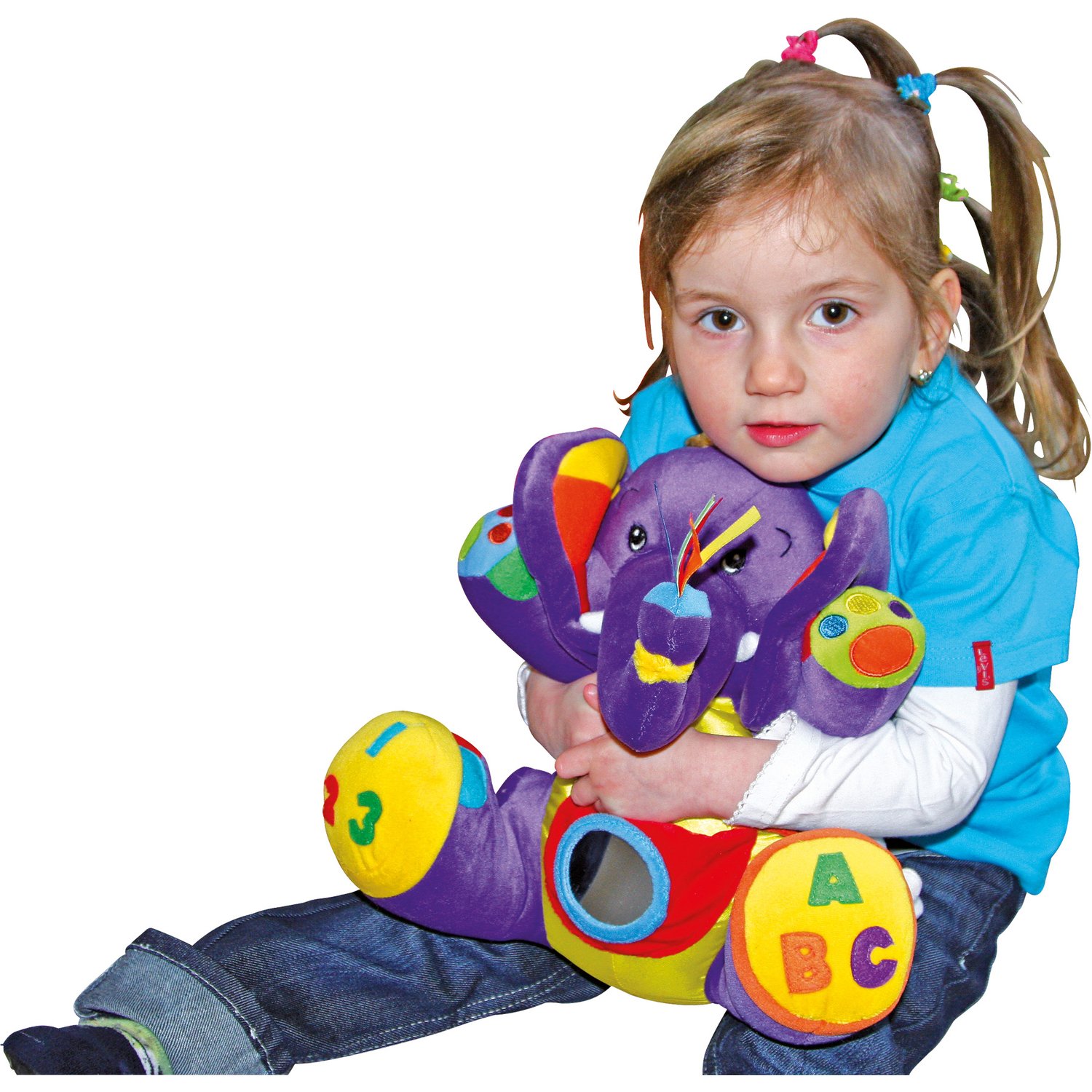 smallfoot 5516 peluche elefante Lili 30 cm sensoriale