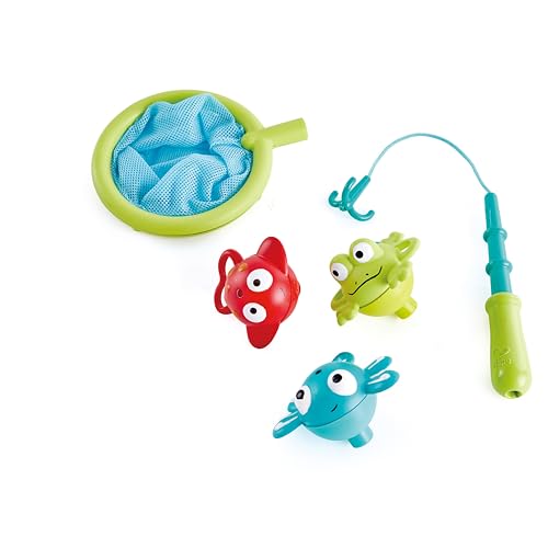 Hape Set da Pesca gioco bagnetto acqua 3 animali