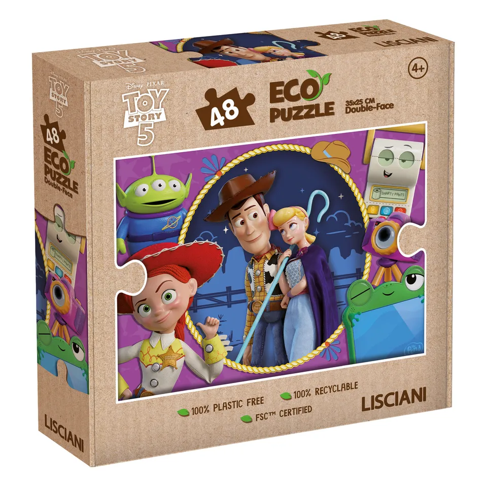 Lisciani Disney Eco-Puzzle DF Mini 48 puzzle bambini Toy Story