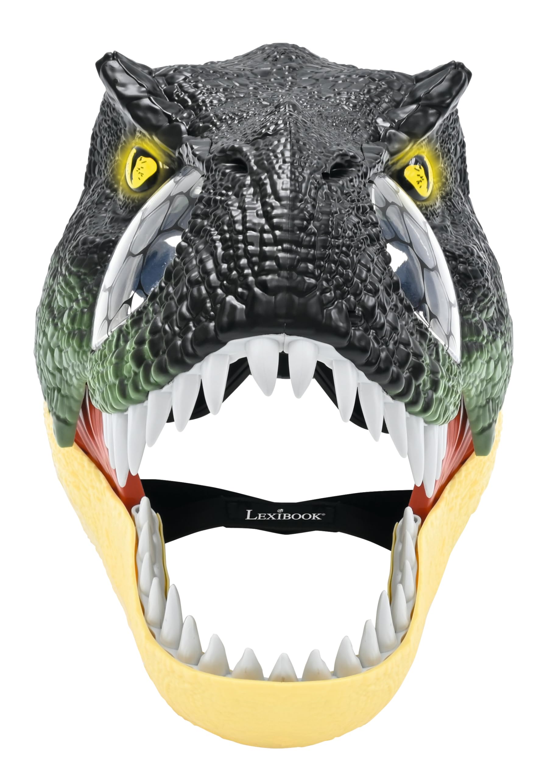 Lexibook RPDINO01 maschera dinosauro con ruggiti e luci