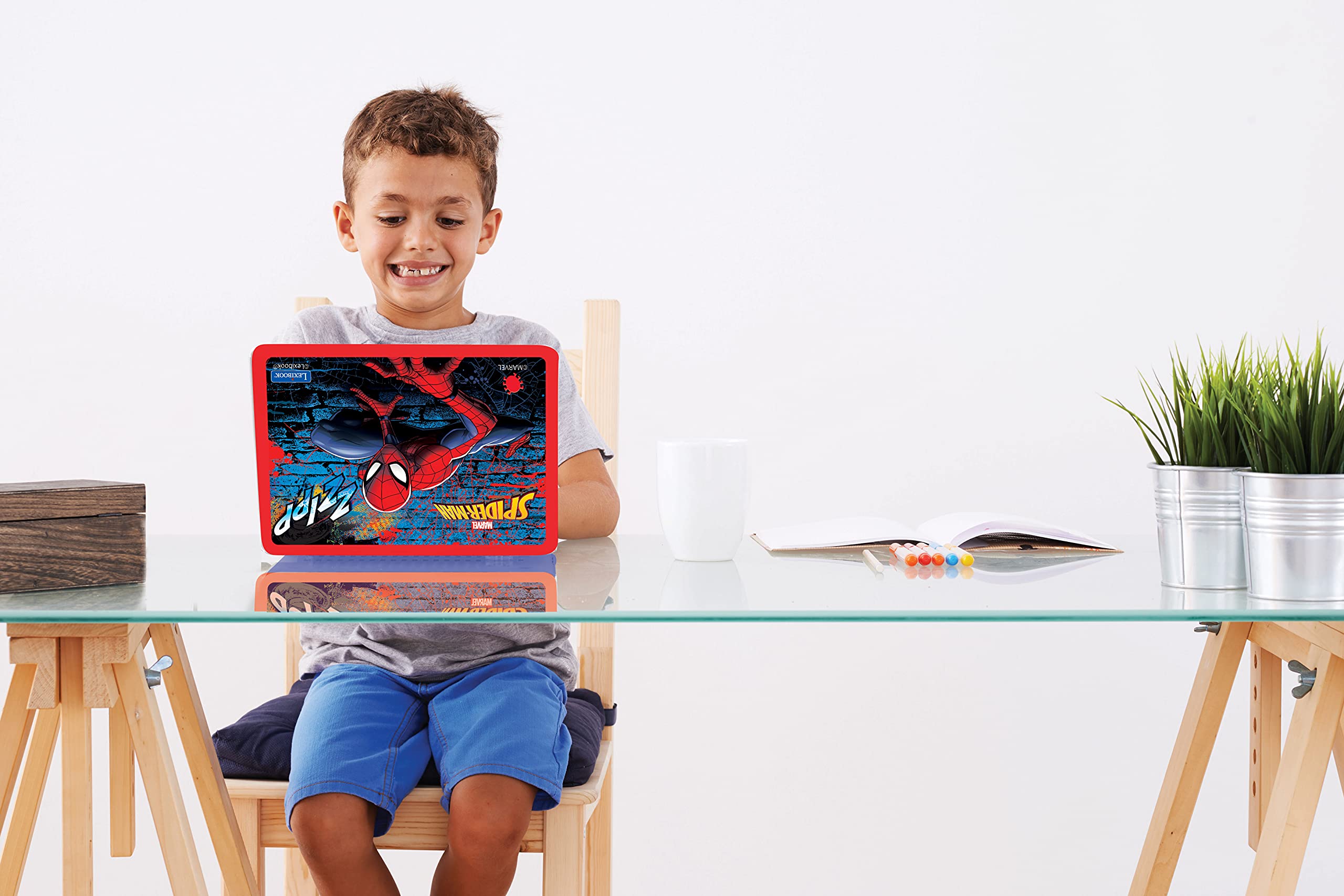 Lexibook Spider-Man JC598SPi13 laptop educativo 124 attività