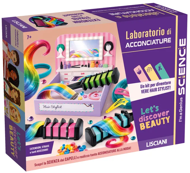 Lisciani I'm a Genius Laboratorio Acconciature gioco scientifico