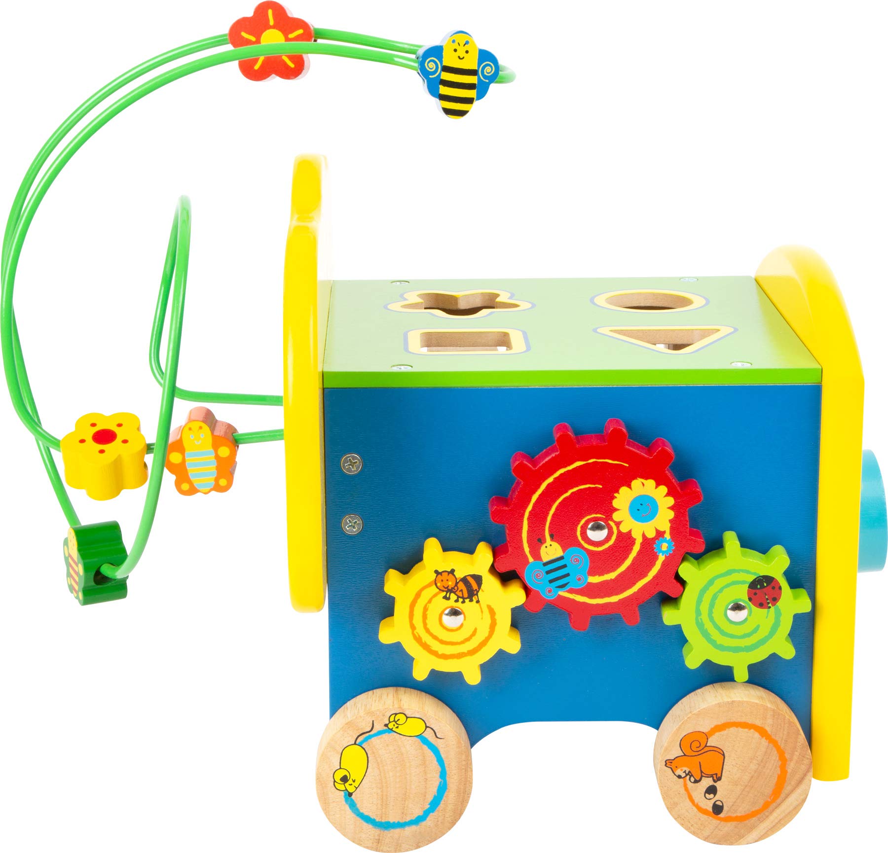 smallfoot Elefante Activity 1567 cubo motricità legno 1 anno