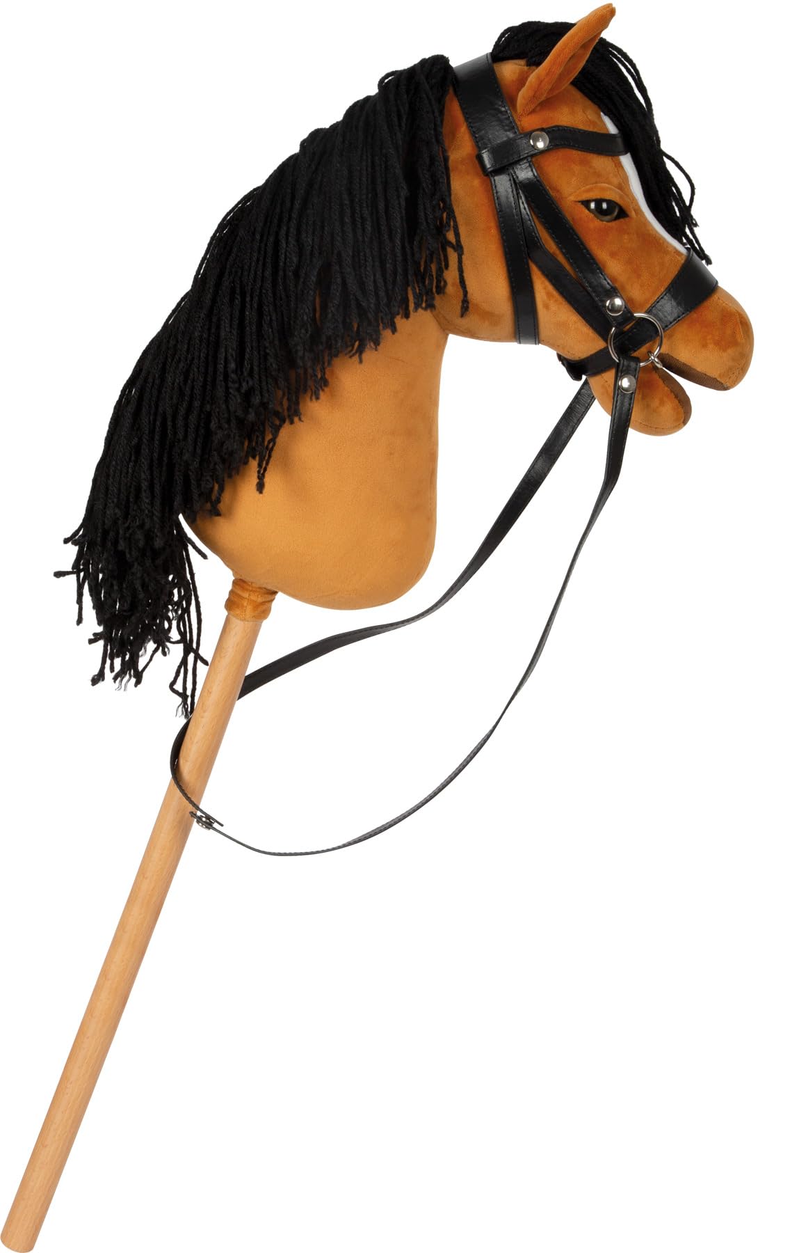 smallfoot Melodie cavalluccio legno marrone hobby horse