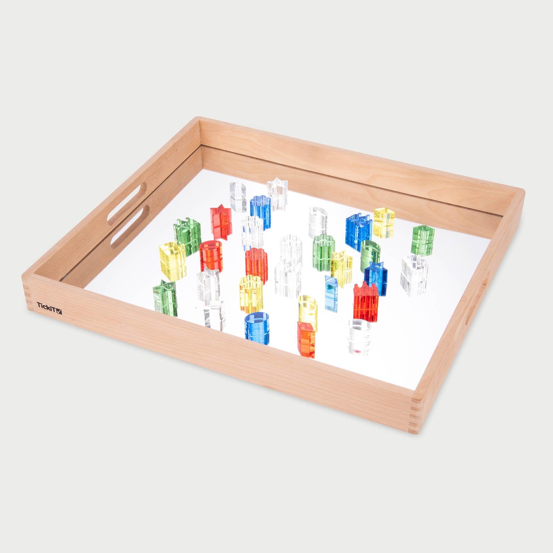 Tickit Colour Crystal Treasures blocchi 30 pezzi traslucidi
