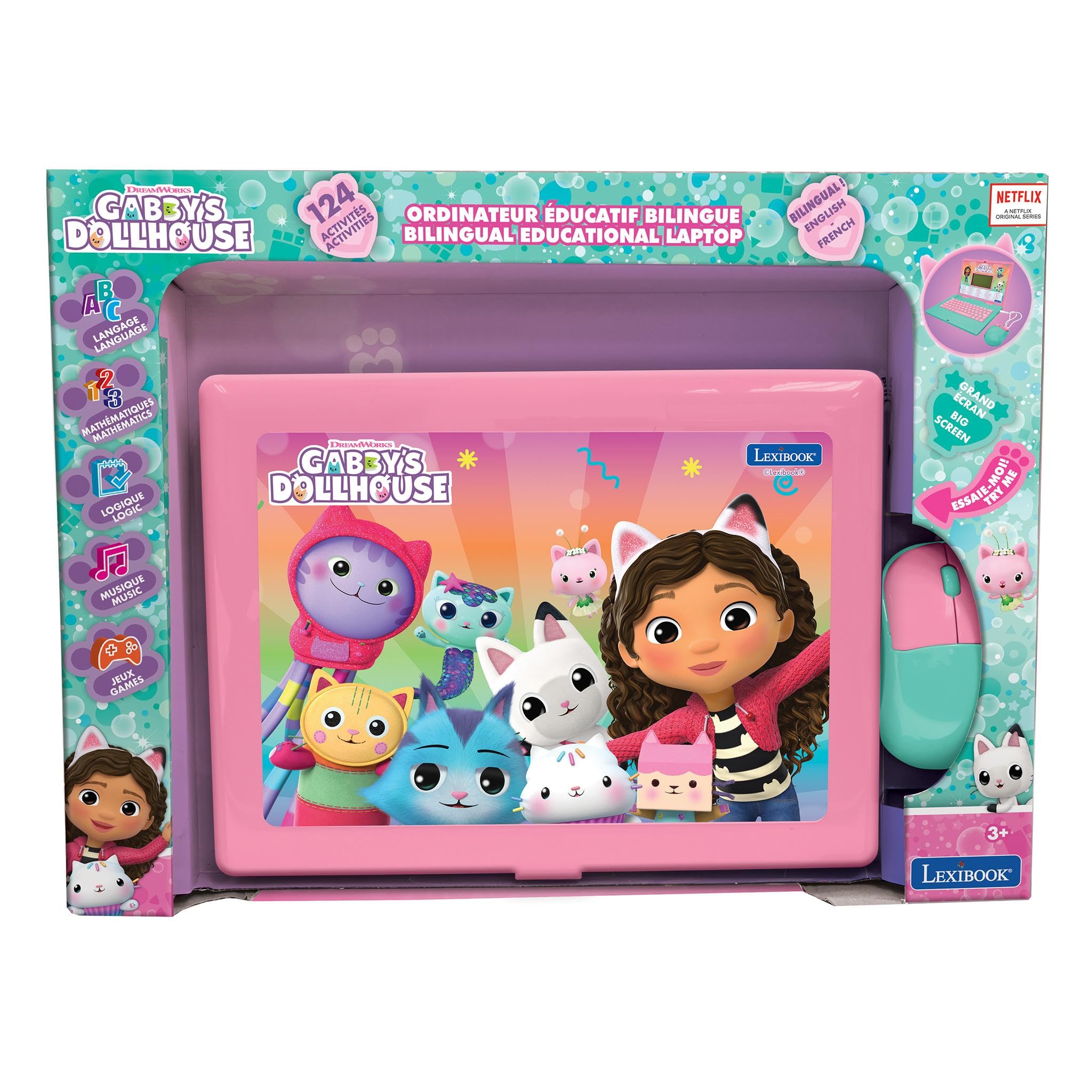 Lexibook Gabby JC598GDHi1LXB computer educativo rosa blu