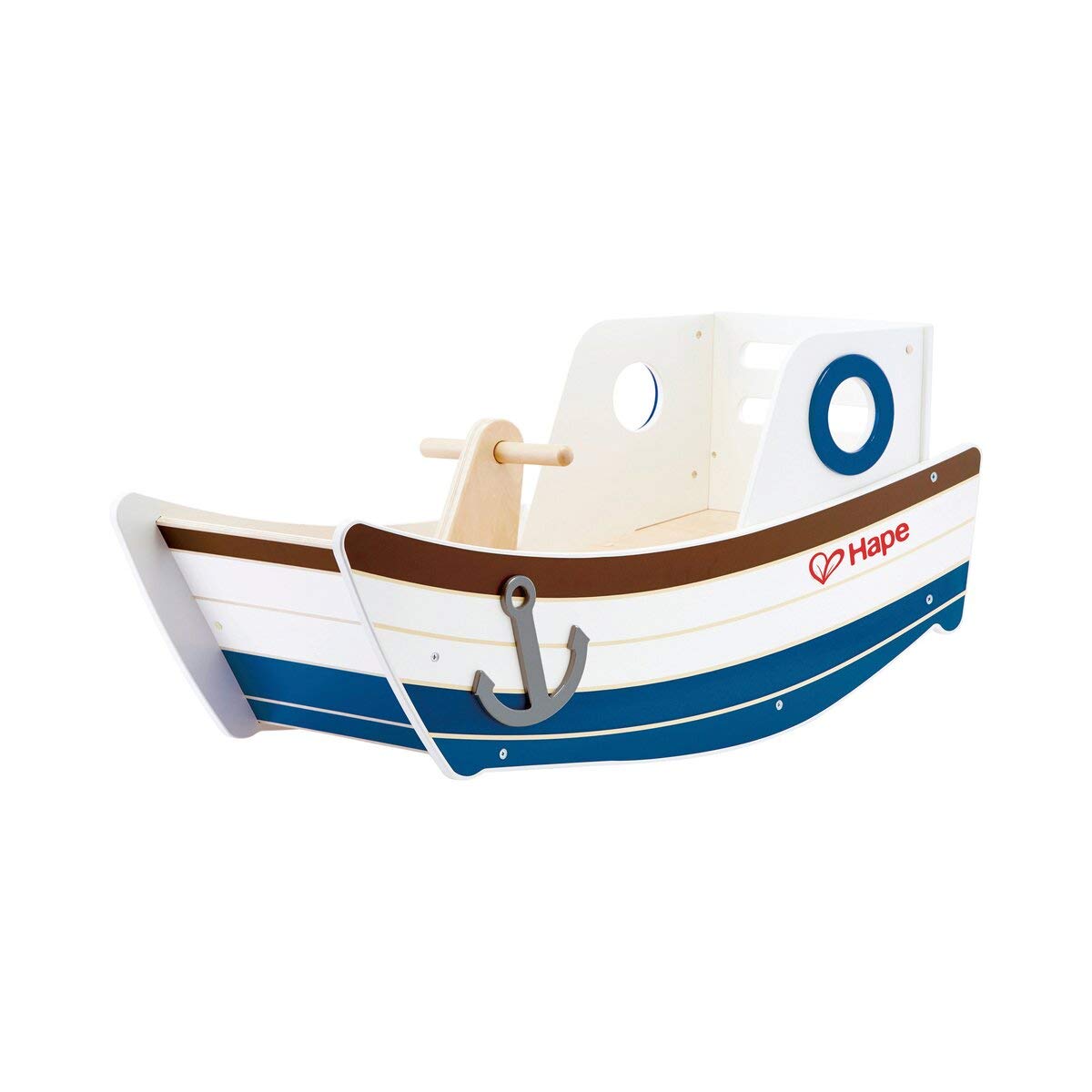 Hape Barca a Dondolo cavalcabile legno equilibrio 12 mesi