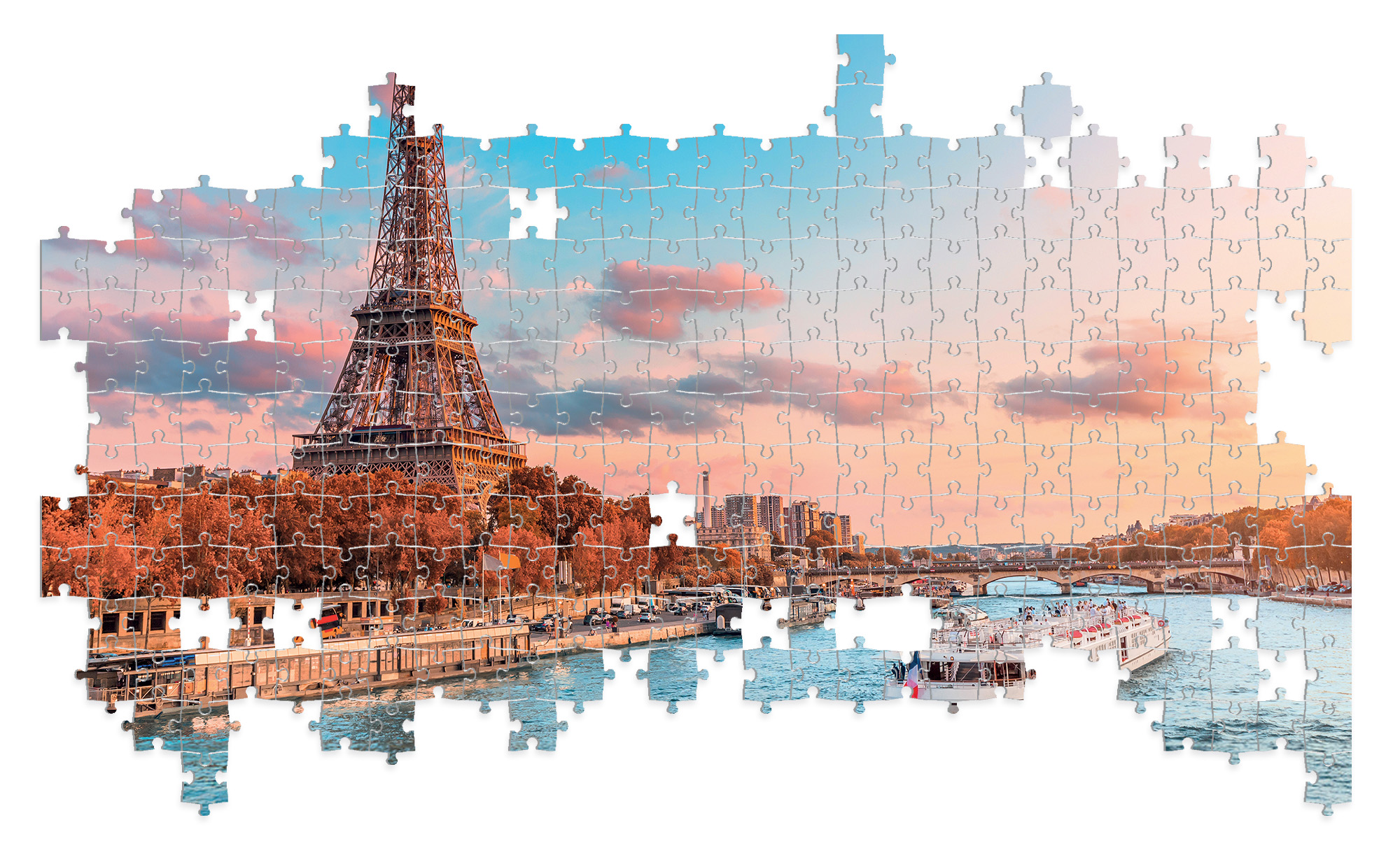 Lisciani Puzzle 1000 Paris puzzle adulti con poster