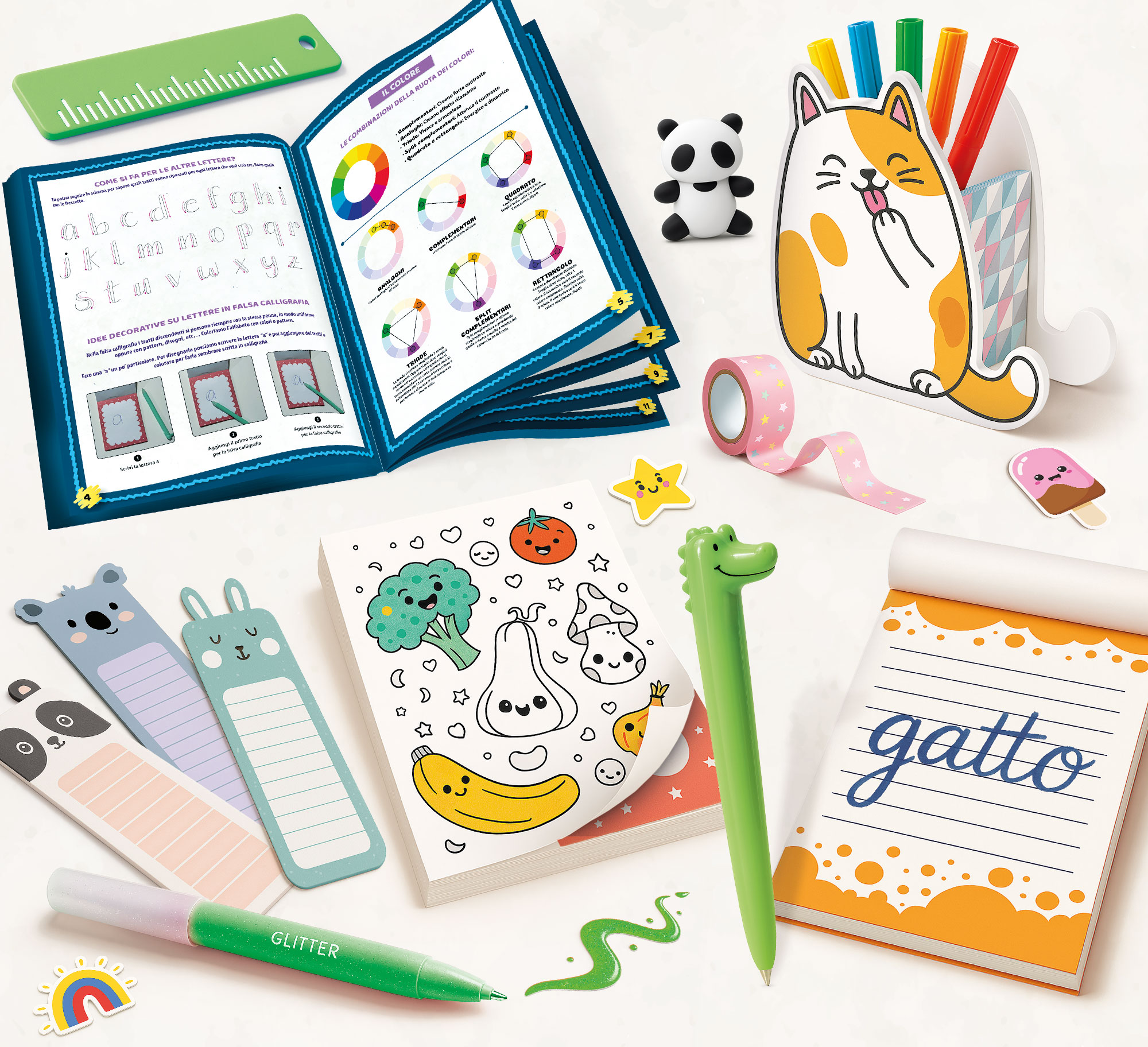 Lisciani I'm a Genius Laboratorio Cartoleria kit creativo bambini
