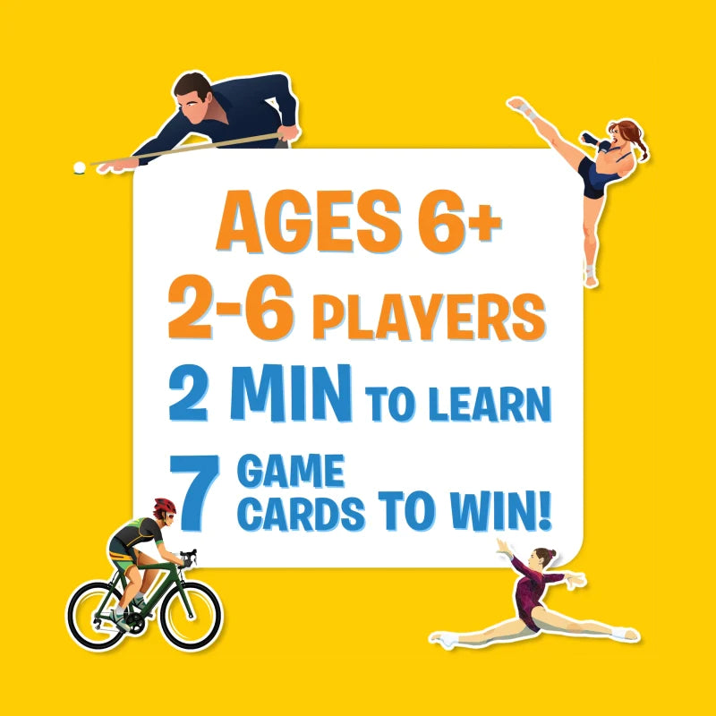 Skillmatics Guess in 10 World Of Sports gioco carte quiz