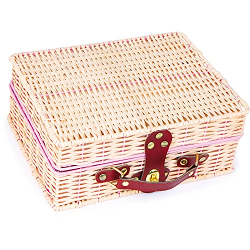 smallfoot Merendina 2848 cesto picnic legno con alimenti