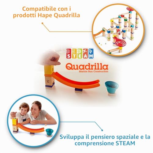 Hape Quadrilla Mega Trampolino pista biglie dai 4 anni