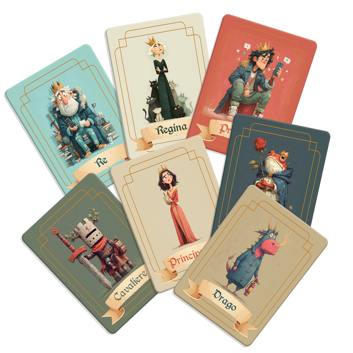 Lisciani Ludoteca Trono di Bugie gioco di carte bluff famiglia