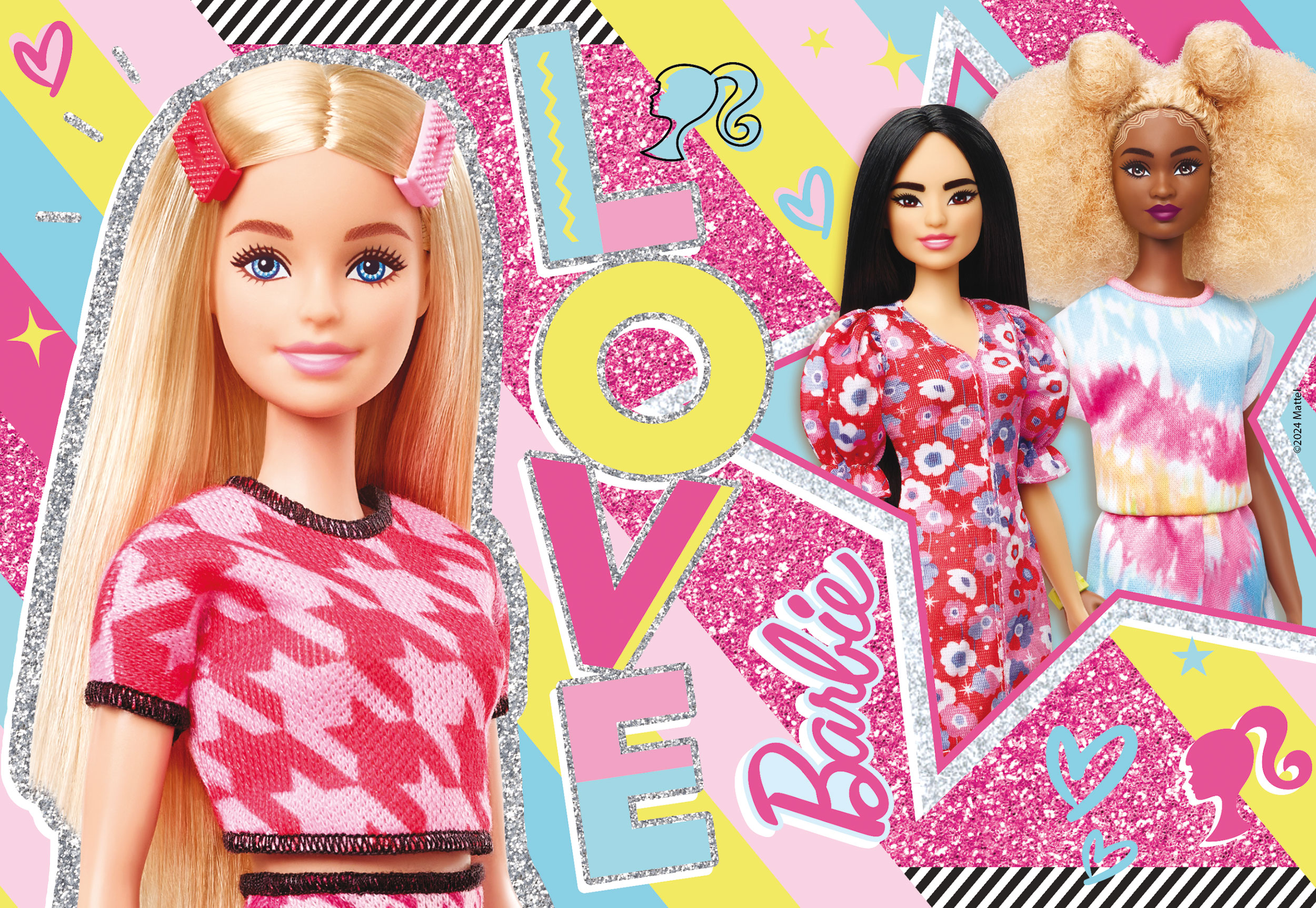 Lisciani Barbie Glitter Puzzle 60 Selfie puzzle 60 pezzi glitter
