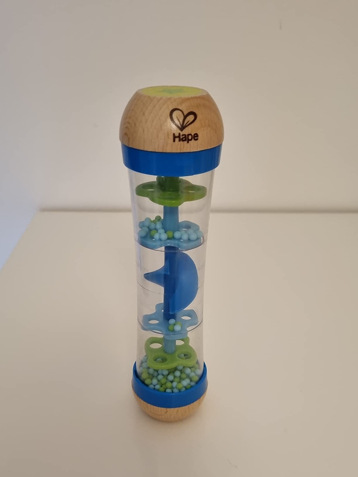 Hape Cascata di Perline bastone pioggia blu neonati
