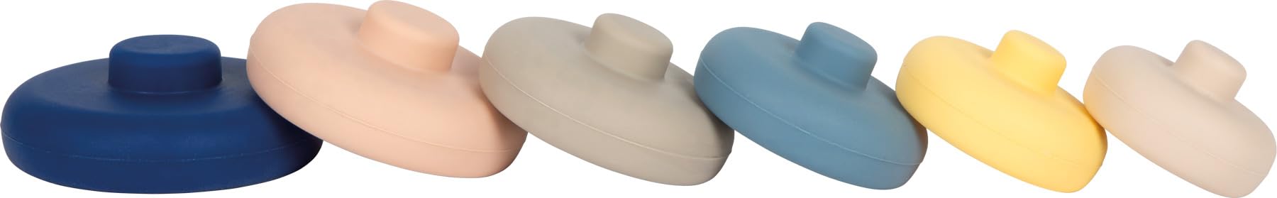 smallfoot 12749 torre impilabile silicone 6 pezzi da 1 anno