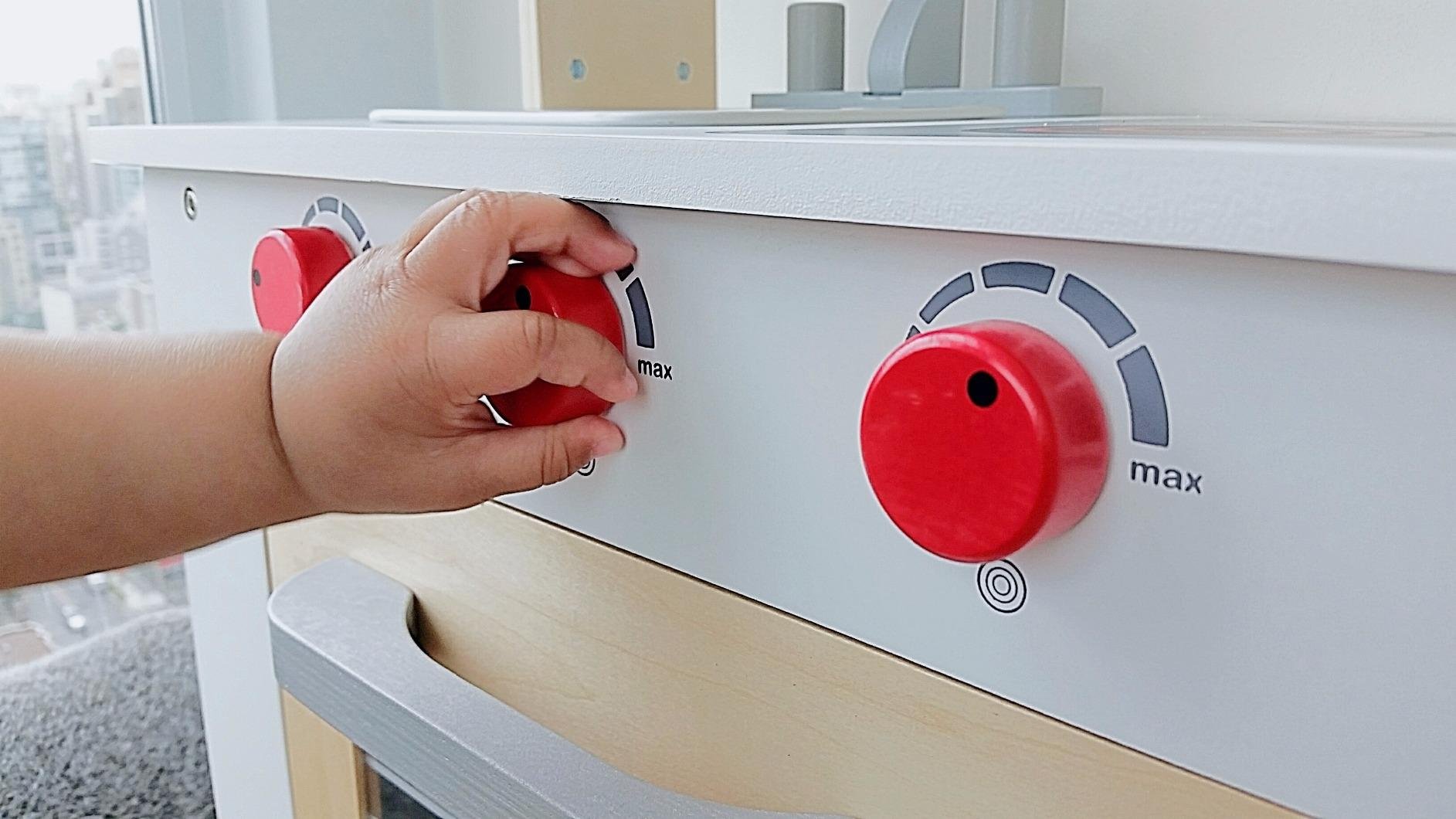Hape Cucina Chef cucina legno rossa con forno