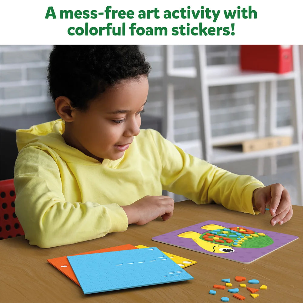 Skillmatics Fun with Foam Amazing Animals sticker art 800 pezzi animali