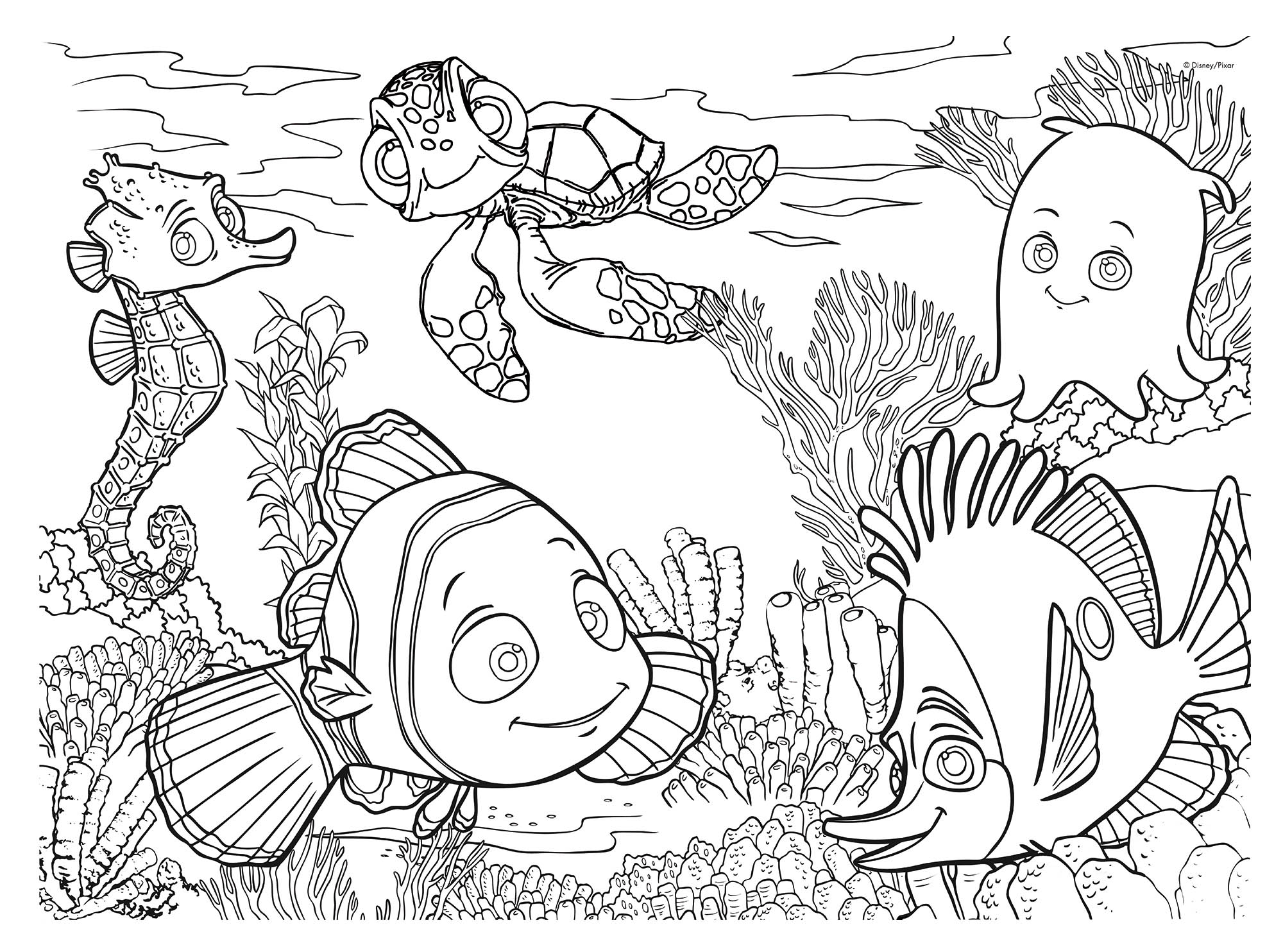 Lisciani Giochi Disney Puzzle DF Maxi Floor 60 Nemo 60 pezzi maxi