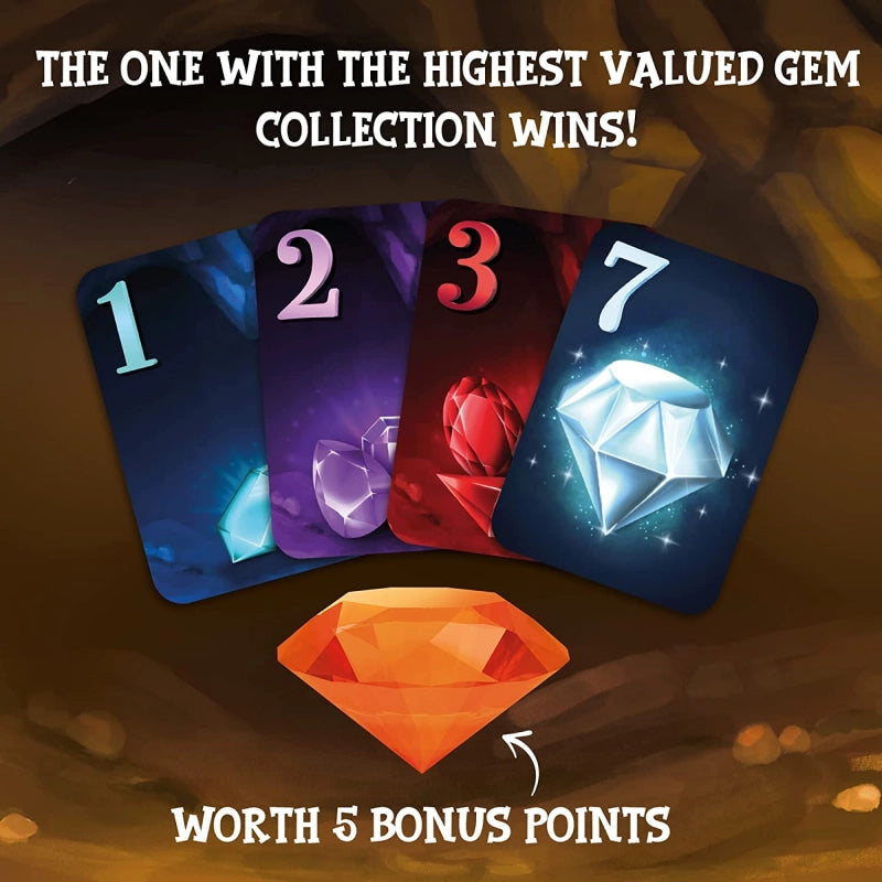 Skillmatics Dig In gioco carte fortuna famiglia 6+