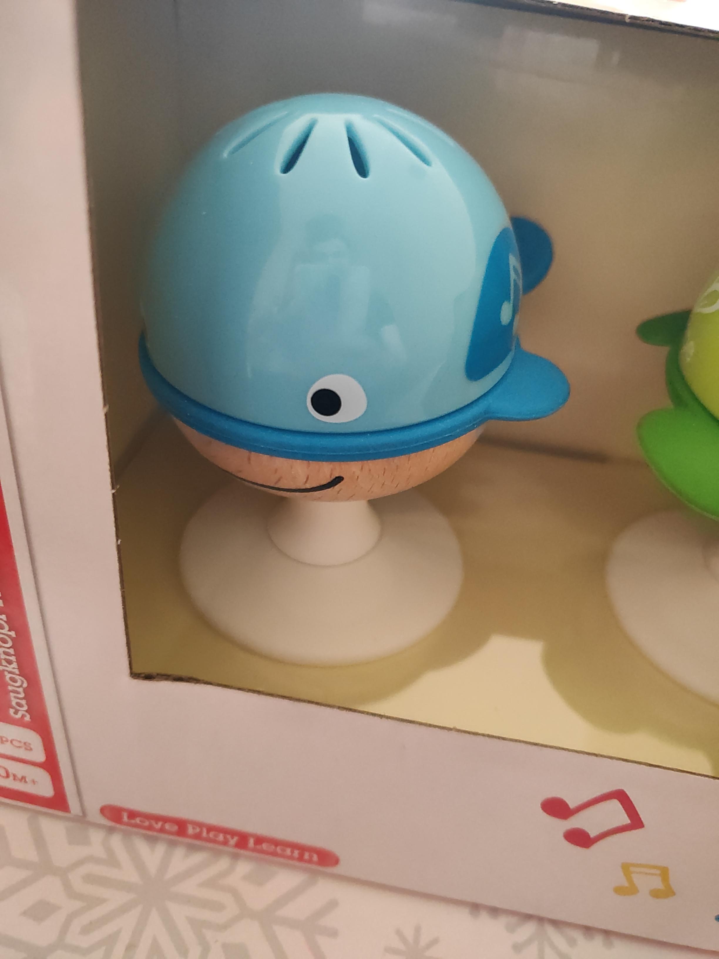 Hape Sempre in Piedi sonagli animali marini 3 pz con ventosa