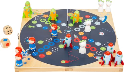 smallfoot Space Ludo gioco da tavolo in legno