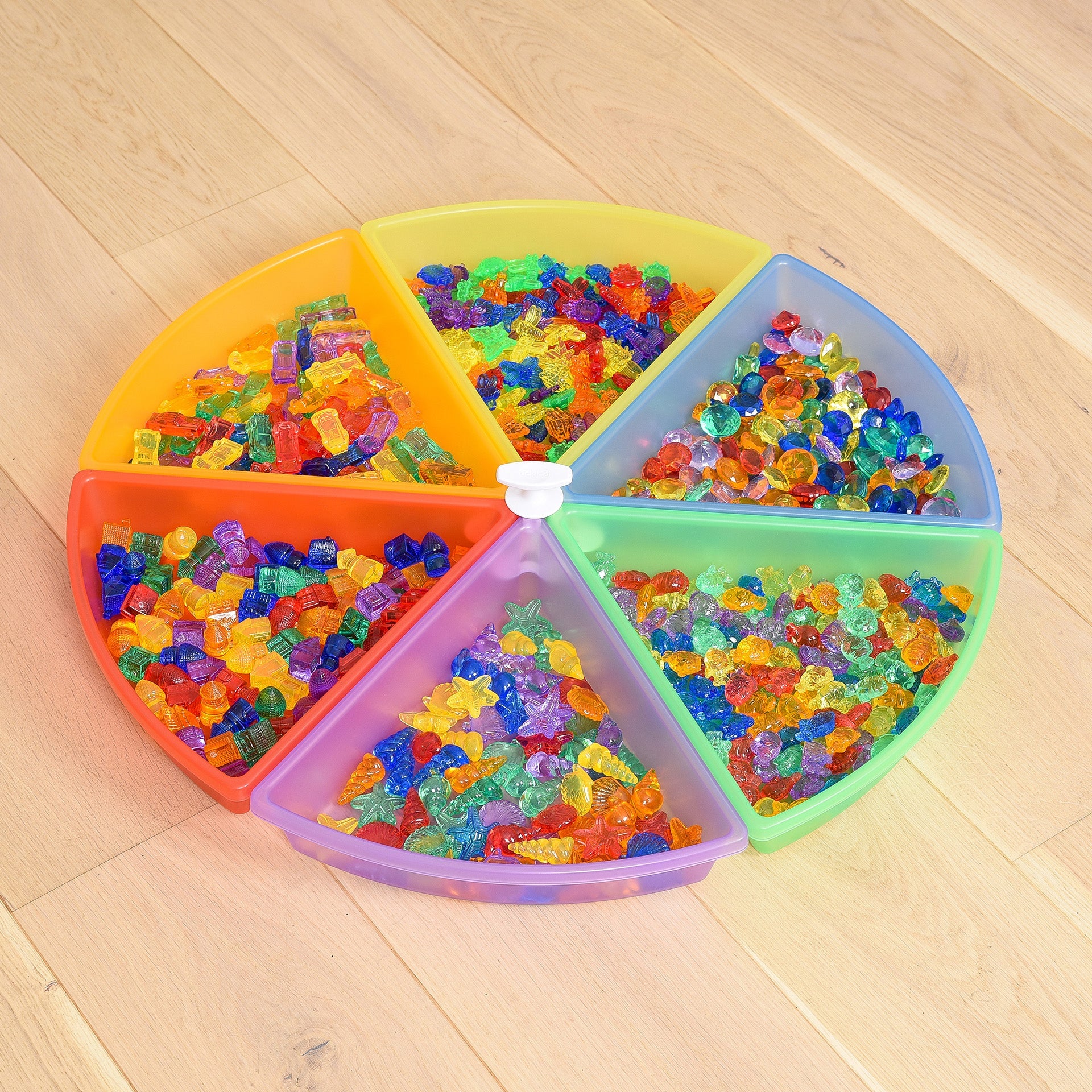 Tickit Discovery Colour Trays vaschette sensoriali 6 pezzi colori
