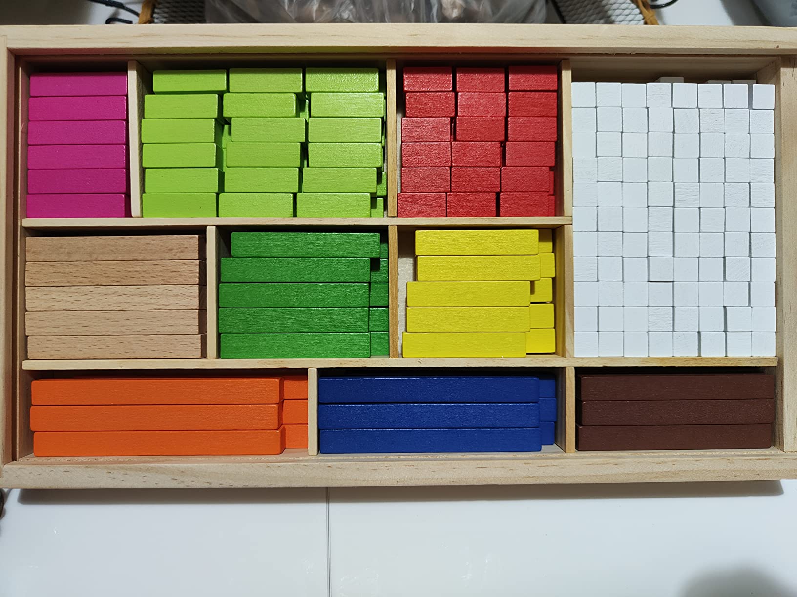smallfoot Tabellina Regoli 1136 regoli in legno 300 pezzi