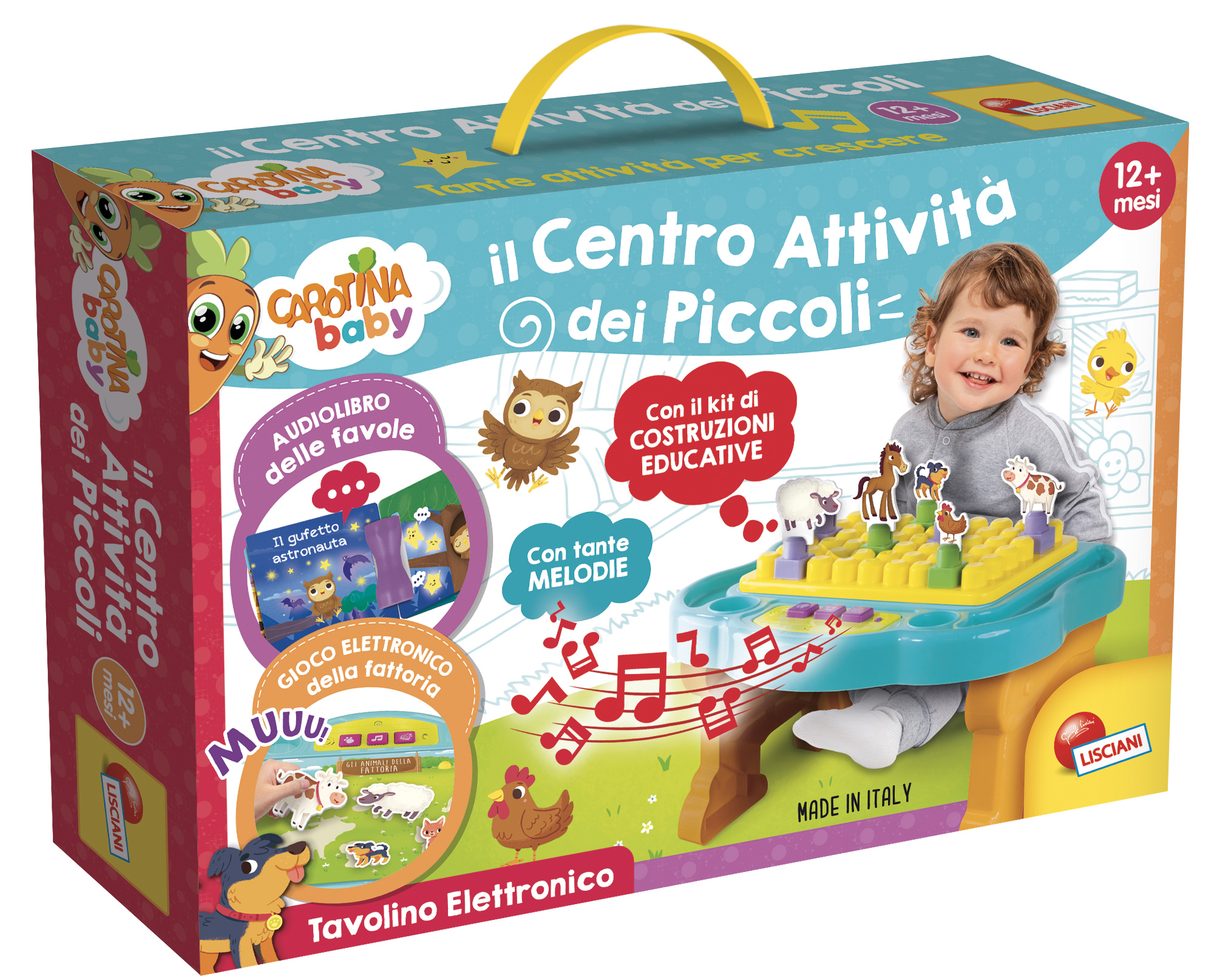 Lisciani Carotina Baby Centro Attività dei Piccoli gioco elettronico