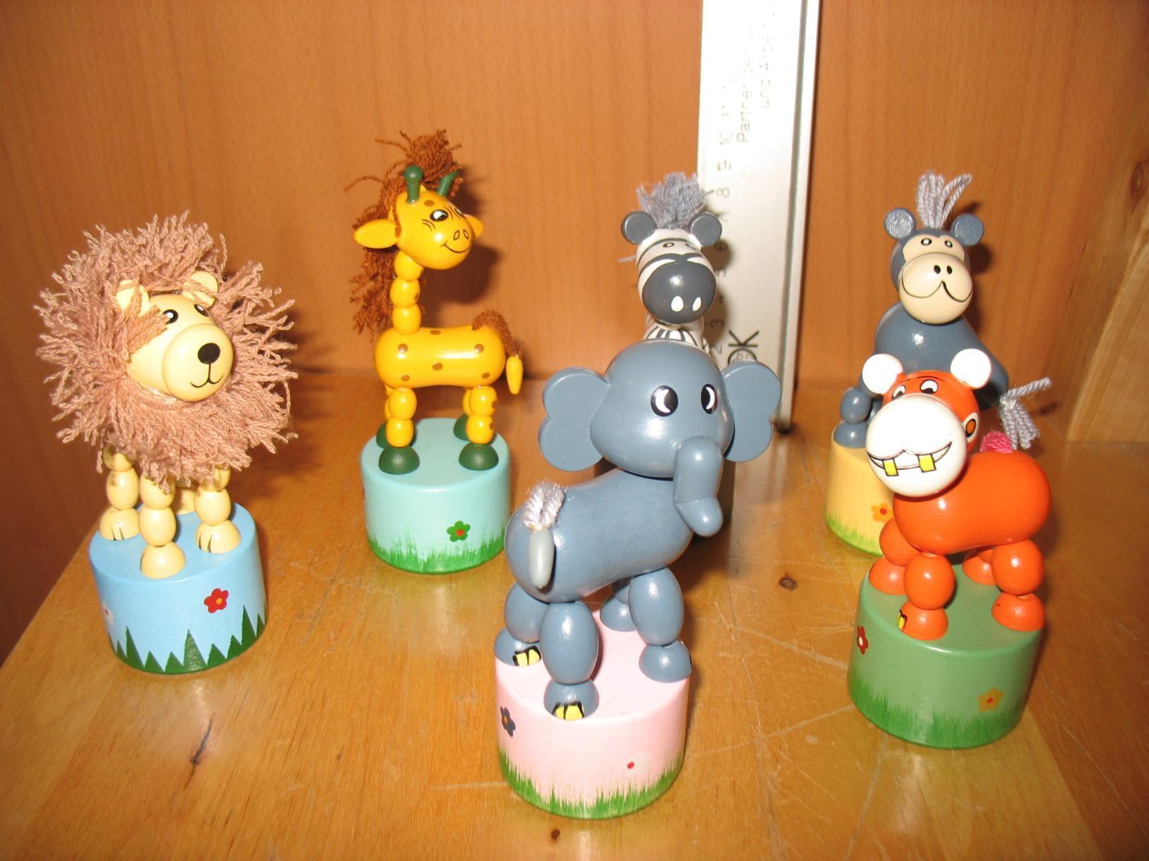 smallfoot 7924 Africa figure in legno set 6 pezzi 3 anni